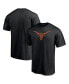 Фото #2 товара Men's Black Texas Longhorns Team Midnight Mascot T-shirt