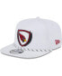 Фото #1 товара Men's White Arizona Cardinals Tee Golfer 9FIFTY Snapback Hat