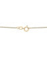 ფოტო #4 პროდუქტის Onyx Marquise Station 17" Collar Necklace in 14k Gold-Plated Sterling Silver