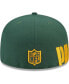 Men's Green Green Bay Packers Arch 59FIFTY Fitted Hat