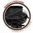 Фото #5 товара Угольный барбекю на колесах Aktive Алюминий Эмалированный металл текстилен 42 x 76,5 x 42 cm Чёрный