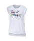 Women's White Los Angeles Dodgers Greetings From T-shirt Белый, S - фото #3