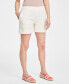 Фото #6 товара Women's High-Rise Pull-On Chino Shorts, Created for Macy's