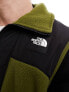 The North Face NSE Fleeski zip fleece gilet in olive