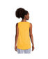 Women's Supima Cotton Scoop Neck Tunic Tank Top sunset yellow, XLARGE - фото #4