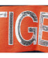 Фото #5 товара Women's Navy and Orange Detroit Tigers Lead Off Notch Neck T-shirt