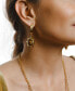 ფოტო #2 პროდუქტის 18k Gold-Plated Matahari Sunny Drop Earrings