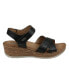 Фото #2 товара Women's Vienna Crisscross Wedge Sandals