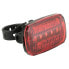 MVTEK Squared 5 Led 3 Functions rear light