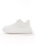 ASOS DESIGN chunky trainers in white