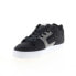 Фото #4 товара DC Pure 300660-BDM Mens Black Canvas Skate Inspired Sneakers Shoes