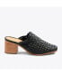 Фото #2 товара Women's All-Day Woven Heeled Mule Woven Almond