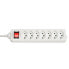Lindy 73168 - 7 AC outlet(s) - Indoor - White - 2300 W - -4 - 40 °C