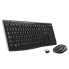 Logitech Wireless Combo MK270 - Full-size (100%) - Wireless - USB - QWERTZ - Black - Mouse included