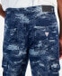 ფოტო #4 პროდუქტის Men's Julian Straight Leg Textured Denim Cargo Pants