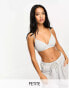 Фото #2 товара Lindex Petite seamless non wired lightly padded bra in grey