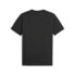 Puma Sr Race Shield Graphic Crew Neck Short Sleeve T-Shirt Mens Black Casual To