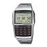 Фото #1 товара Мужские наручные часы Casio DATABANK CALCULATOR STEEL Чёрный Серебристый