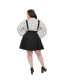 Plus Size Brionne Pinafore Skirt