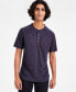 Фото #1 товара INC. International Concepts Men's Henley T-Shirt, Created for Macy's