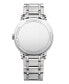 ფოტო #2 პროდუქტის Men's Swiss Classima Stainless Steel Bracelet Watch 40mm M0A10382