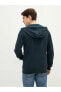 Фото #12 товара Basic Kapüşonlu Uzun Kollu Kalın Erkek Sweatshirt