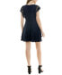 ფოტო #6 პროდუქტის Juniors' Ruffle-Sleeve Lace Dress