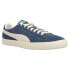 Фото #2 товара Puma Butter Goods X Basket Vtg Lace Up Mens Blue Sneakers Casual Shoes 381099-0