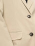 ASOS DESIGN Tall Mix & Match slim boy suit blazer in neutral