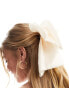 Pieces bride to be sheer tripple bow hair tie