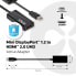 Фото #3 товара Club 3D Mini Displayport™ 1.2 to HDMI™ 2.0 UHD Active Adapter - Mini DisplayPort 1.2 - HDMI 2.0 - 0.15 m - Black