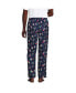 ფოტო #2 პროდუქტის Men's Flannel Pajama Pants