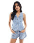 Фото #1 товара New Look denim waistcoat in blue