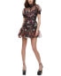 Фото #1 товара Alice + Olivia Vernita Silk Tiered Dress Women's 12