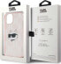 Karl Lagerfeld Karl Lagerfeld KLHCP13MHKLPCHP iPhone 13 6.1" różowy/pink hardcase IML Choupette Head & Monogram