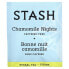 Herbal Tea, Chamomile Nights, Caffeine Free, 20 Tea Bags, 0.6 oz (18 g)