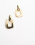 Фото #3 товара DesignB London square drop earrings in gold