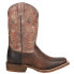 Фото #1 товара Nocona Boots Sierra Antiqued Square Toe Cowboy Womens Brown Casual Boots HR4501