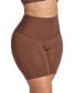 ფოტო #1 პროდუქტის Women's Moderate Compression High-Waisted Shaper Slip Shorts 012925