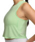 Фото #3 товара Women's Solid One Classic Dri-FIT Cropped Tank Top