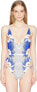 Фото #1 товара Rip Curl Women's Hot Shot One Piece Swimsuit White Floral Size Small