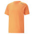 Фото #1 товара Puma Pd Active Logo Crew Neck Short Sleeve T-Shirt Mens Orange Casual Tops 53809