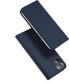 Dux Ducis Etui do iPhone 15 Plus pokrowiec z klapką i portfelem Dux Ducis Skin Pro - niebieskie