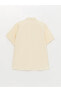 Фото #7 товара Рубашка LC WAIKIKI Slim Fit с короткими рукавами, декорированная жаккардом