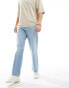 Jack & Jones eddie cooper baggy jean in vintage light blue wash hellblaue Waschung, W28 L32 - фото #3