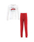 ფოტო #2 პროდუქტის Baby Boys Cotton Pajama Set, Red Truck Bows