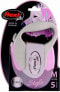 Фото #2 товара Поводок автоматический для собак flexi Style M с таской 5 м розовый