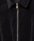 Women's Zipper Detail Corduroy Jumpsuit