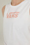 Wm Drop V Muscle Tank-b Kadın Kısa Kol T-shirt
