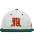 Фото #3 товара Men's White and Green Miami Hurricanes On-Field Baseball Fitted Hat